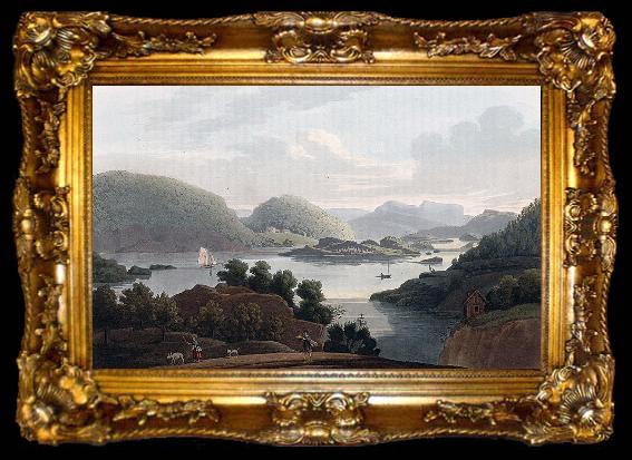 framed  John William Edy View near KragerOe, ta009-2